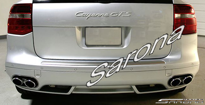 Custom Porsche Cayenne  SUV/SAV/Crossover Rear Add-on Lip (2008 - 2010) - $695.00 (Part #PR-005-RA)